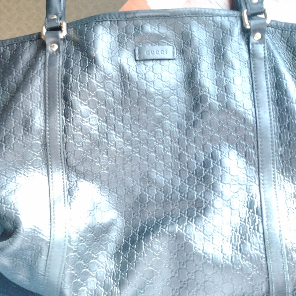 Gucci Black Leather Women's Bag